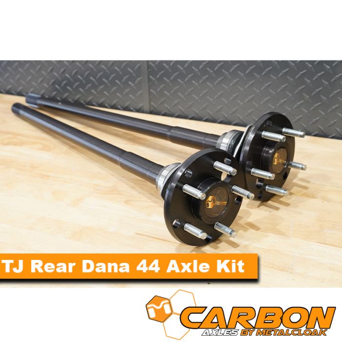 TJ Rubicon Rear D44 35 Spline Axle Kit | MetalCloak