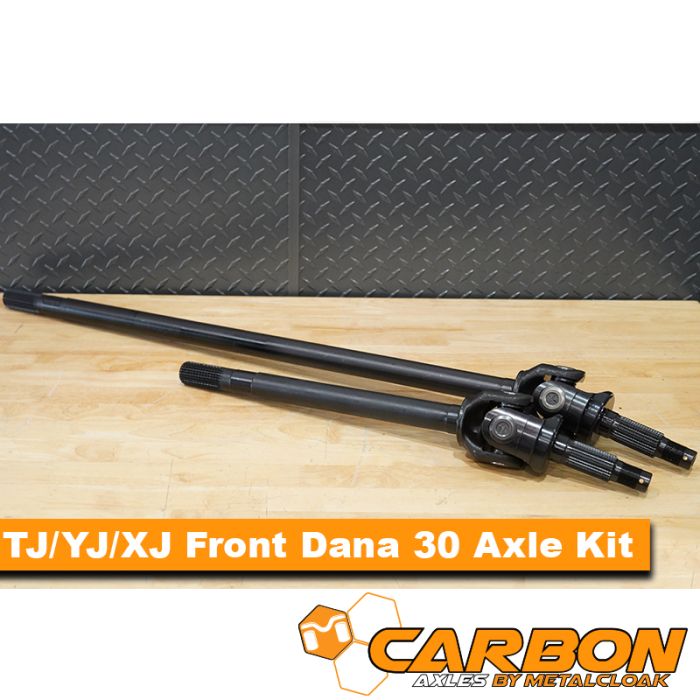 TJ/YJ/XJ Front D30 27 Spline Axle Kit | MetalCloak