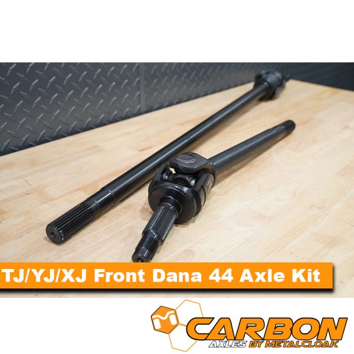 TJ Rubicon Front D44 30 Spline Axle Kit | MetalCloak
