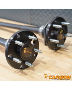Carbon TJ Rubicon Rear D44 30 Spline Axle Kit
